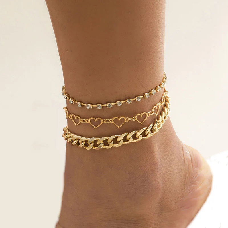 Bracelet de Cheville Perlé