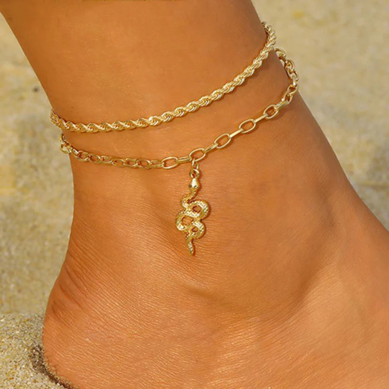 Bracelet de Cheville Perlé