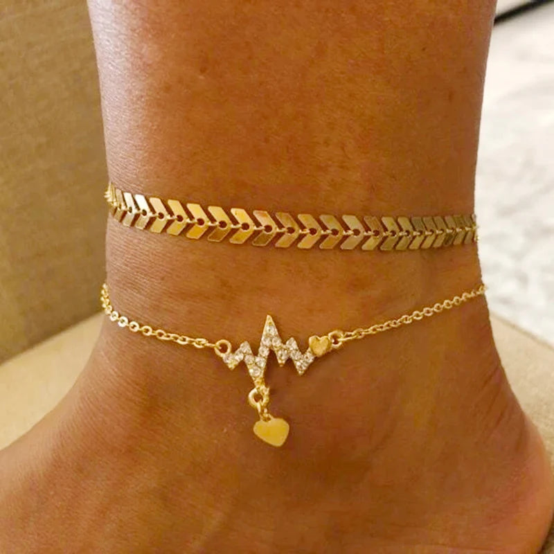 Bracelet de Cheville Perlé